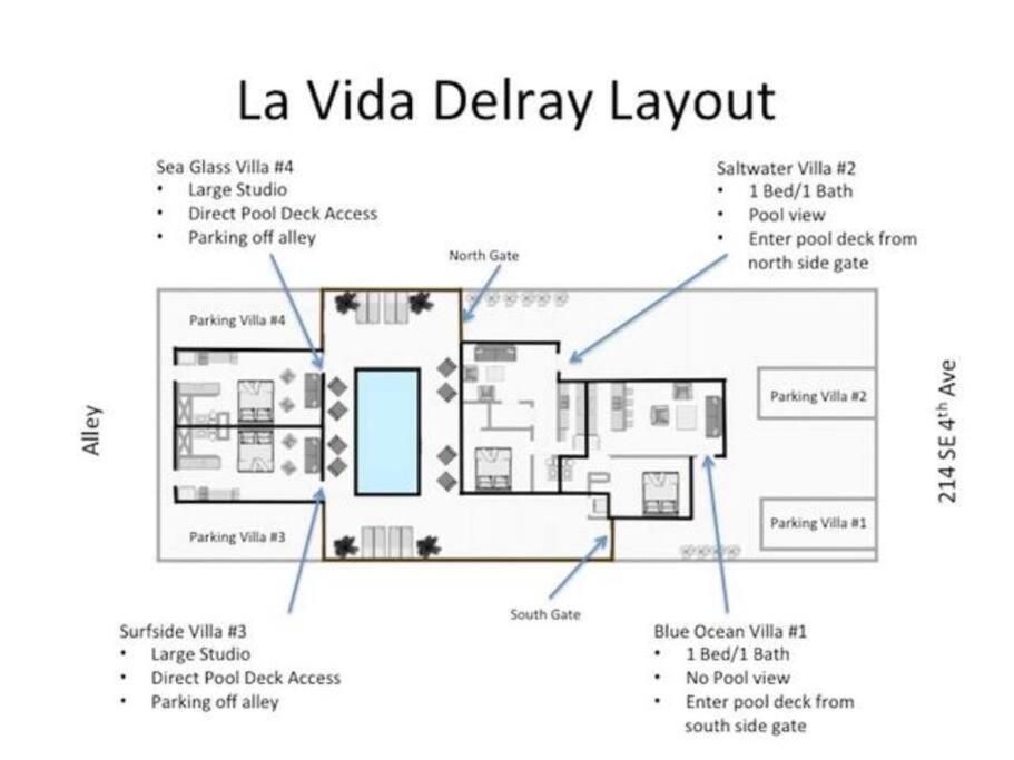 La Vida Delray #4-Lux W/Heated Pool-Best Location! Apartment Delray Beach Exterior photo